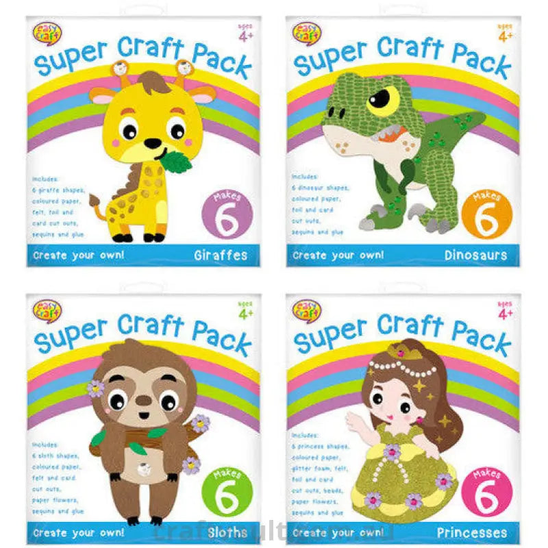 Super Craft Kit 4 Assorted