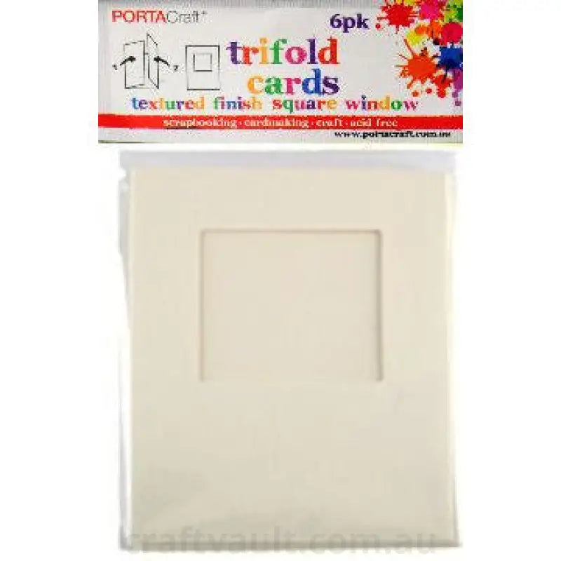Texture Card Trifold  A6