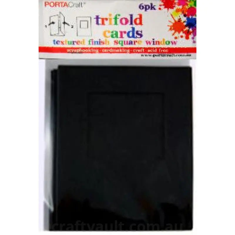 Texture Card Trifold A6