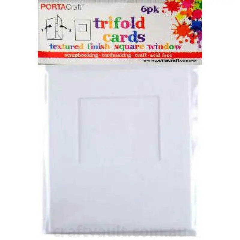 Texture Card Trifold  A6