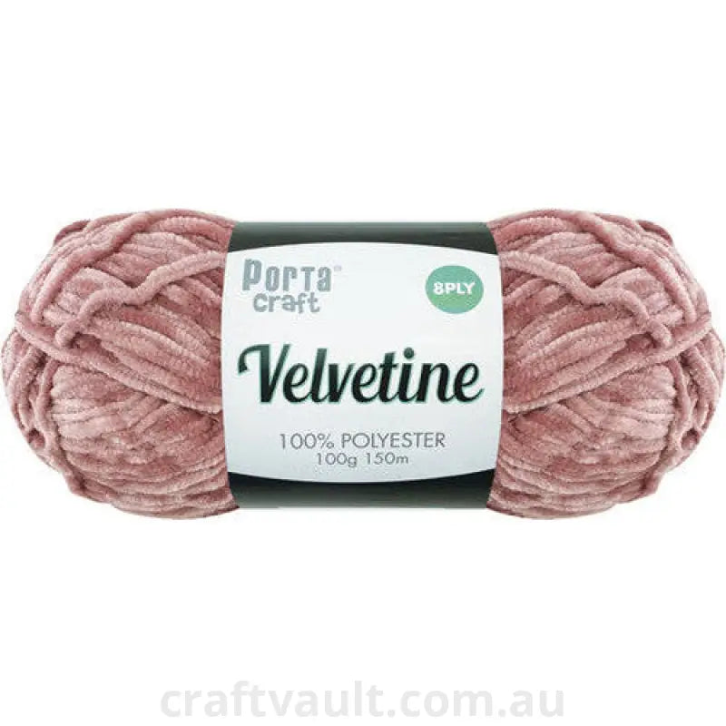 Velvetine Yarn 100g 150m Mauve