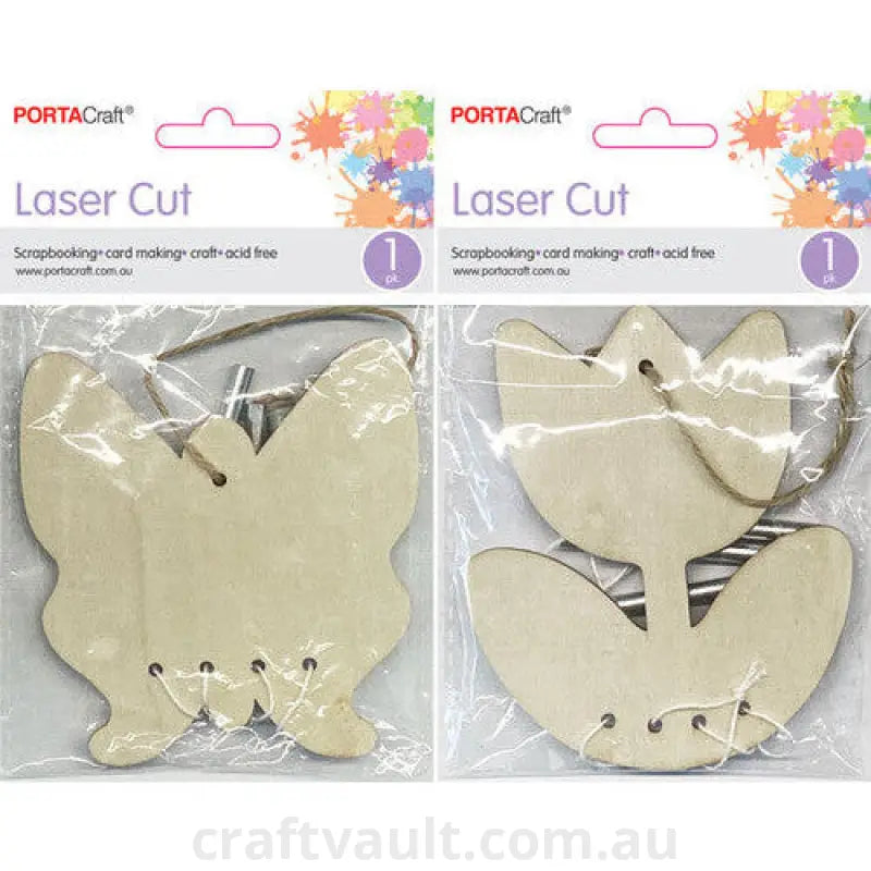 Wind Chime Wooden 1 pack 2 Assorted