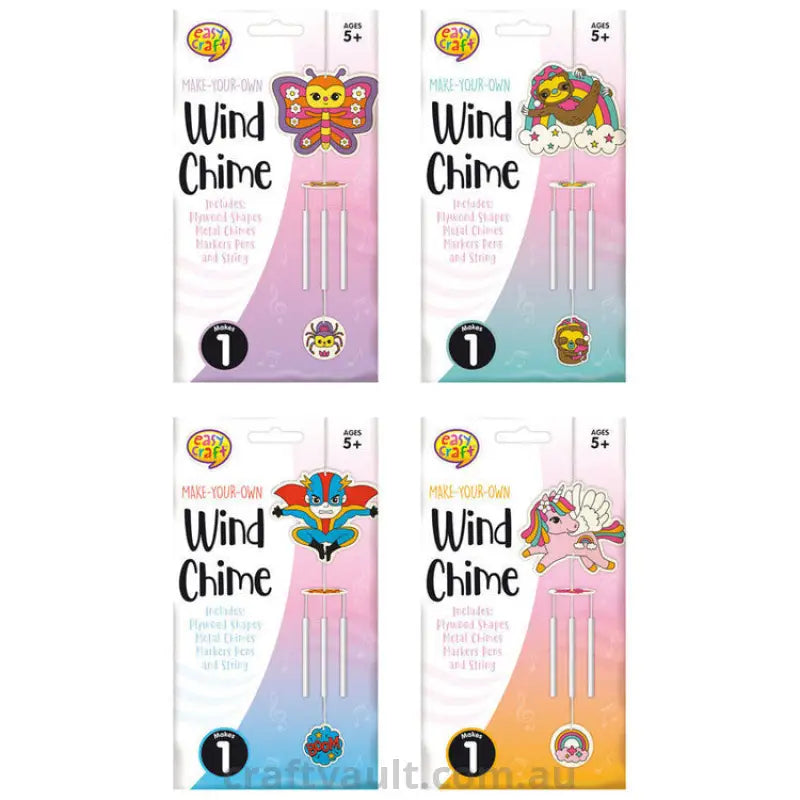 Windchime Craft Kit 4 Assorted