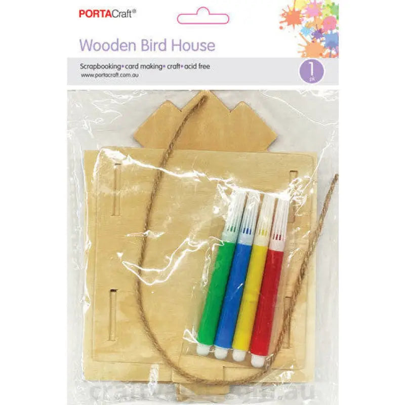 Wooden Bird House Kit