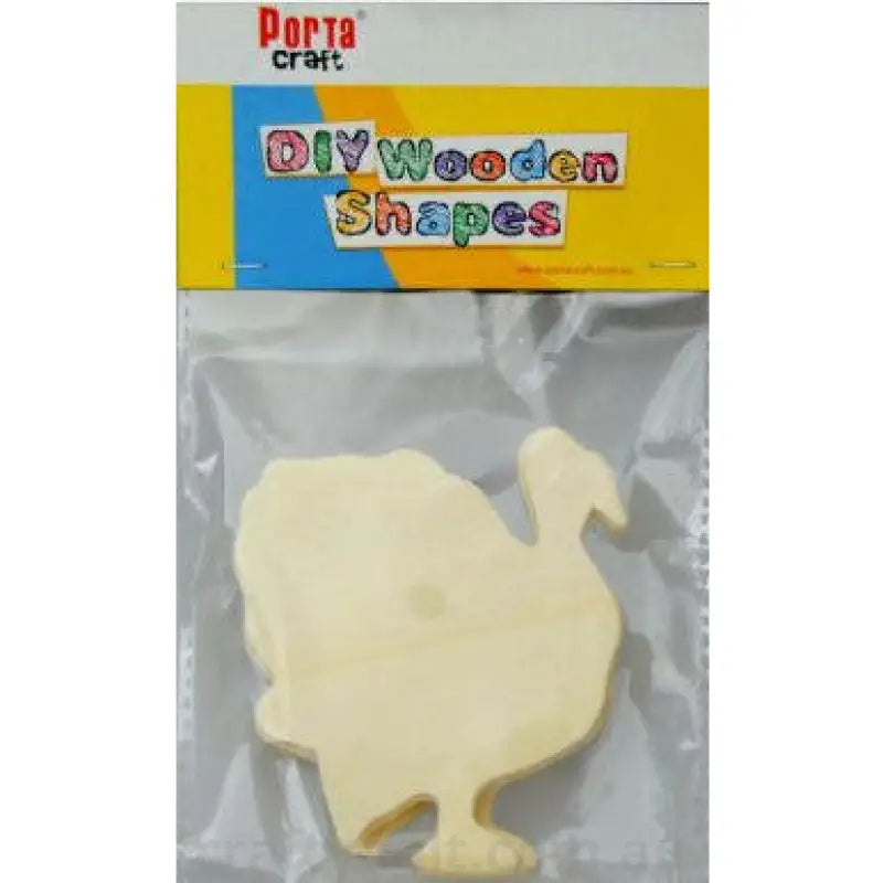 Wooden Shapes Peacocks 4 Pack