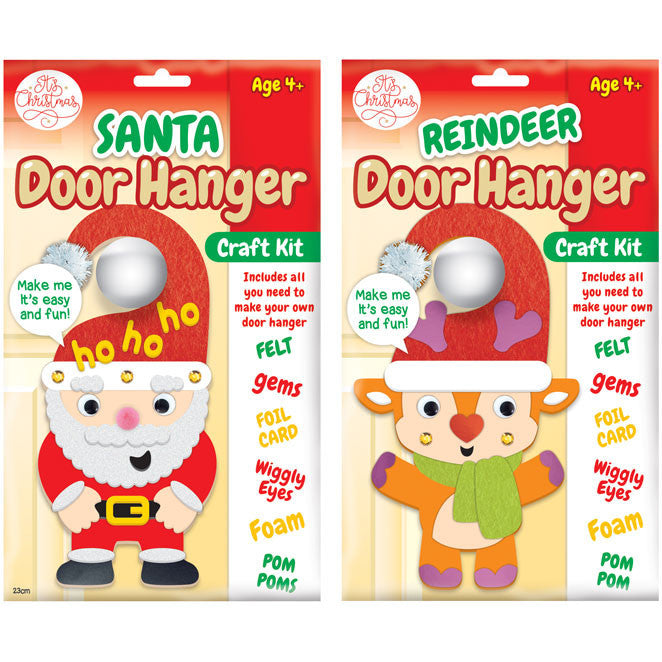 Porta Craft Felt Christmas Door Hanger Making Kit