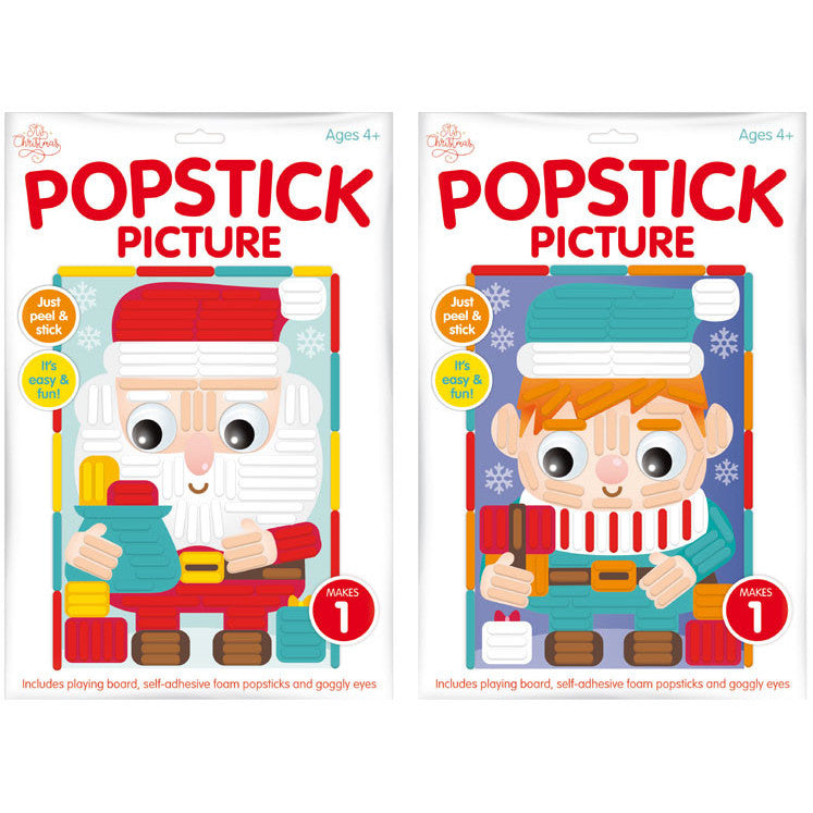 Porta Craft Christmas Popstick Picture Craft Kit