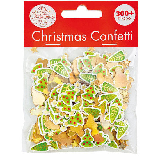 Porta Craft Christmas Foil Confetti 300+ Pieces